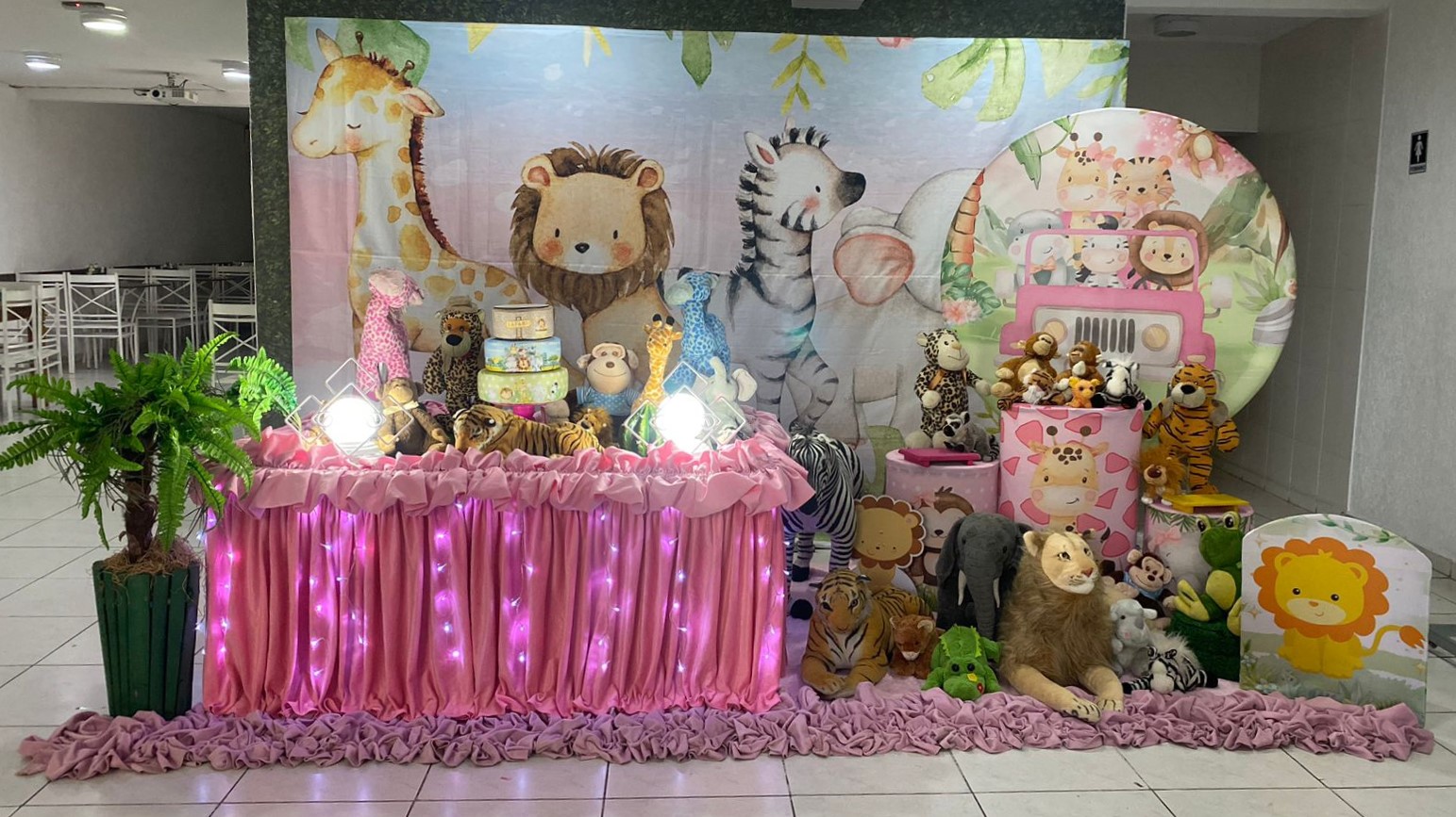 Safari Baby Rosa – Família Klasse A