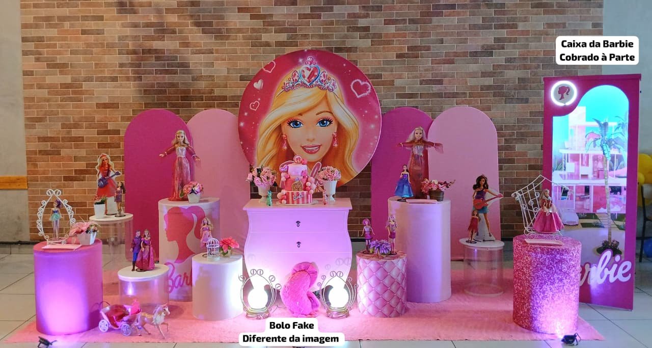 Mini Table Barbie Barbie 2 Mini Table – Família Klasse A